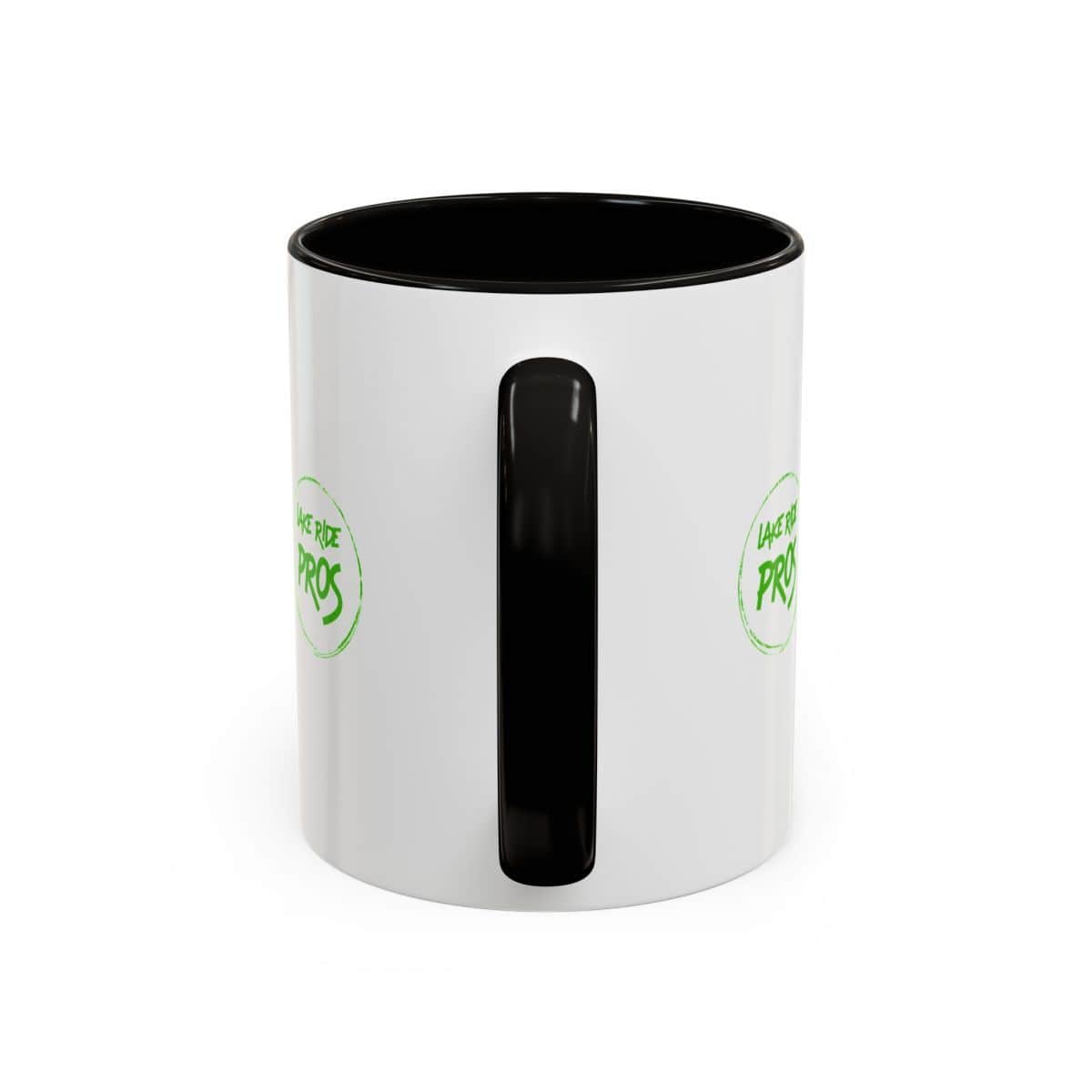 Lake Ride Pros Superhero Mug (11oz/15oz) — Colorful Coffee Cup with 'LRP' Mascot