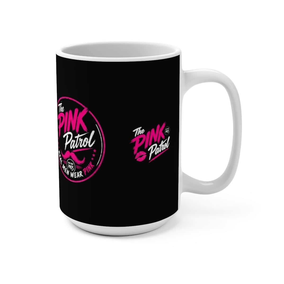 The Pink Patrol logo Mug | Limited Edition PINK Patrol Coffee Mug 15oz