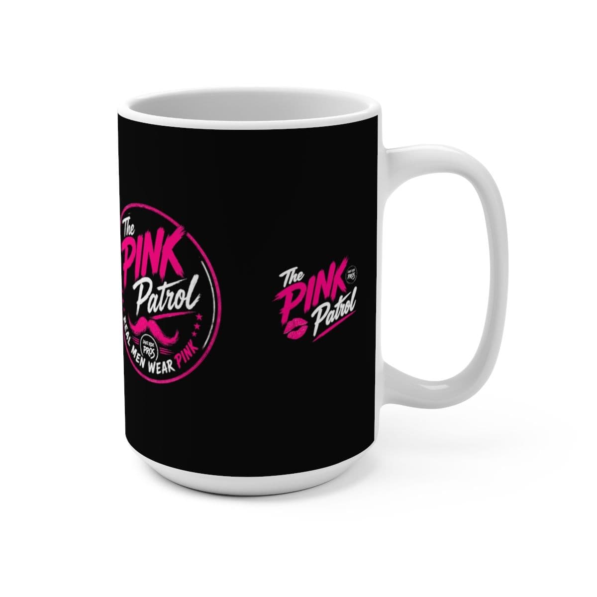 The Pink Patrol logo Mug | Limited Edition PINK Patrol Coffee Mug 15oz