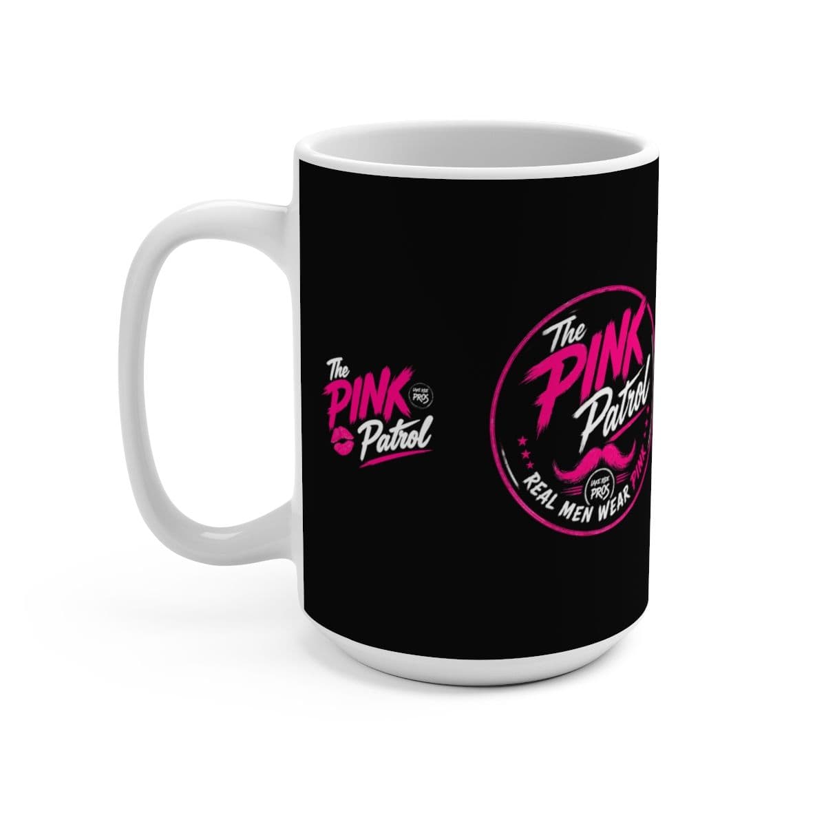 The Pink Patrol logo Mug | Limited Edition PINK Patrol Coffee Mug 15oz