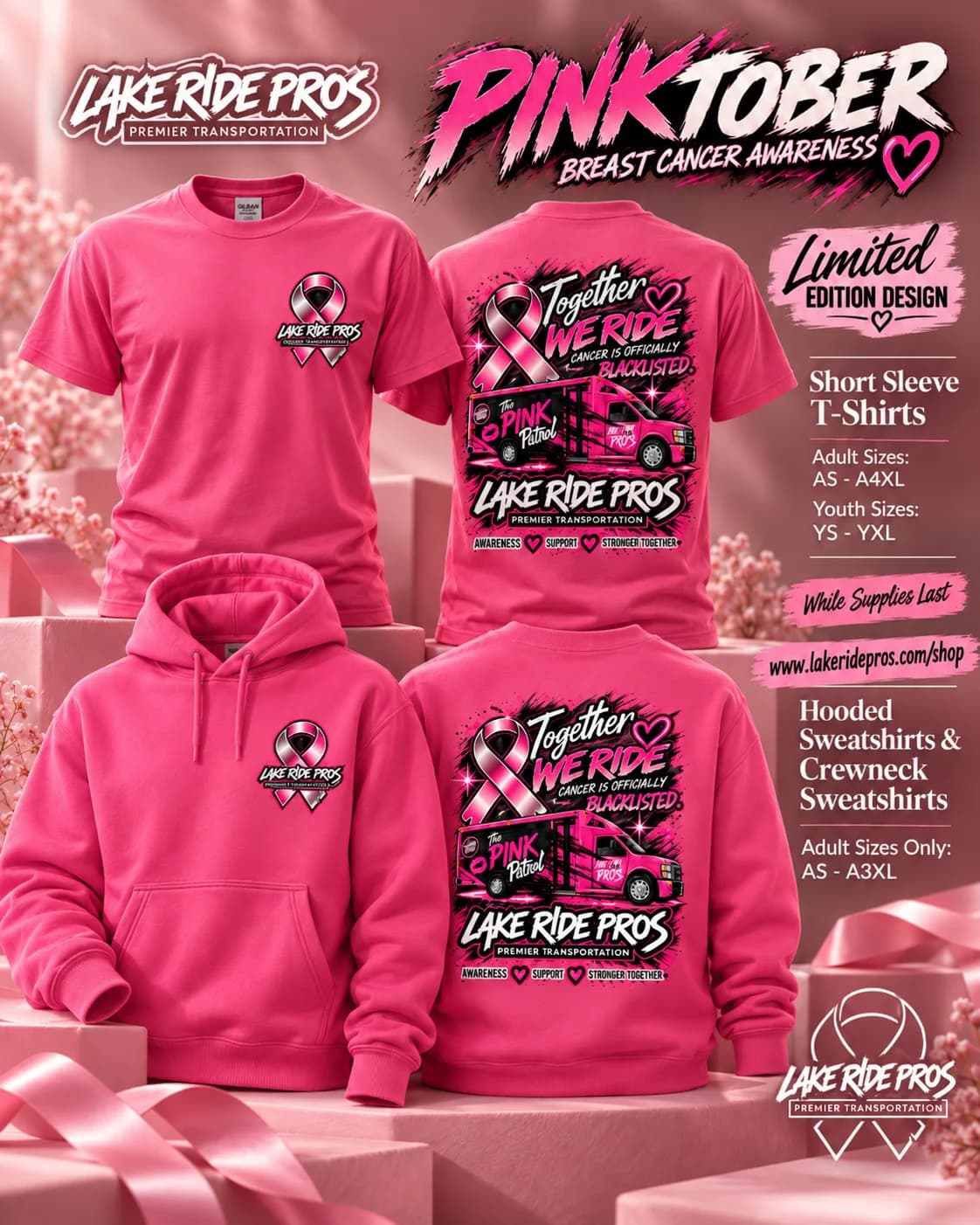 PINKTOBER Crewneck Sweatshirt